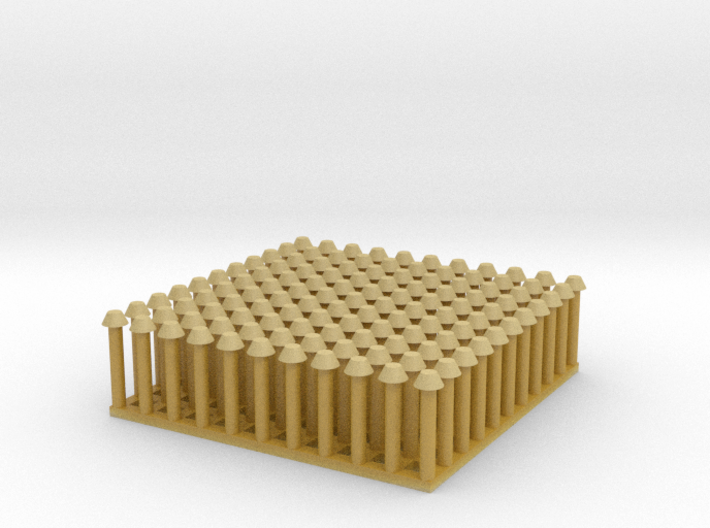 1:24 Conical Rivet Set (Size: 1") 3d printed 