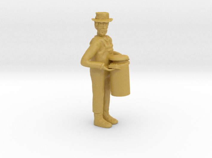 S Dairyman lugging Milk Can Figure 3d printed 