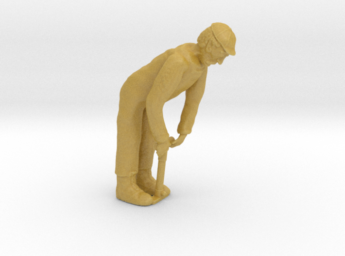 S PUMPING UP A TIRE Figure In Action 3d printed 