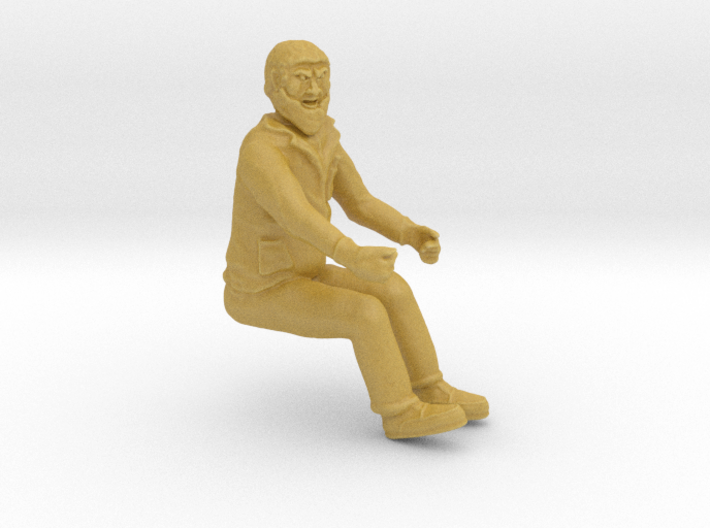Equipment Operator, Seated S Scale 3d printed 