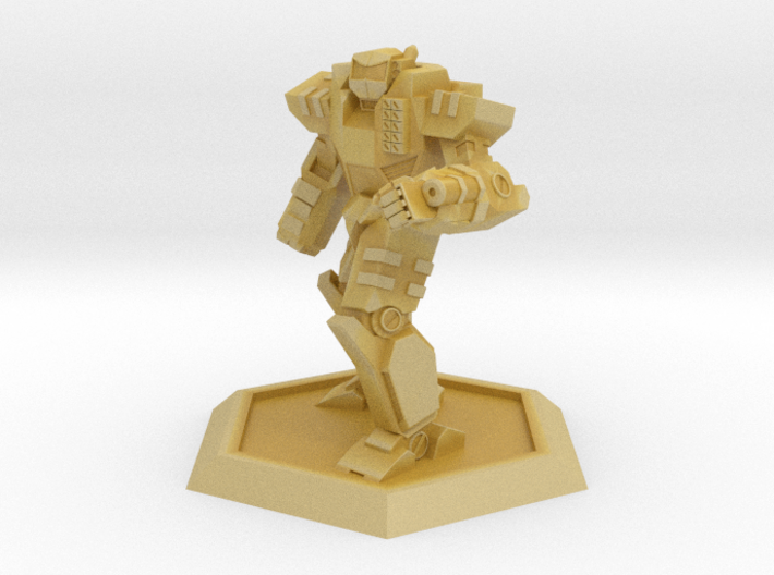 Mecha- Odyssey- Achilles Pose 2 (1/500th) 3d printed