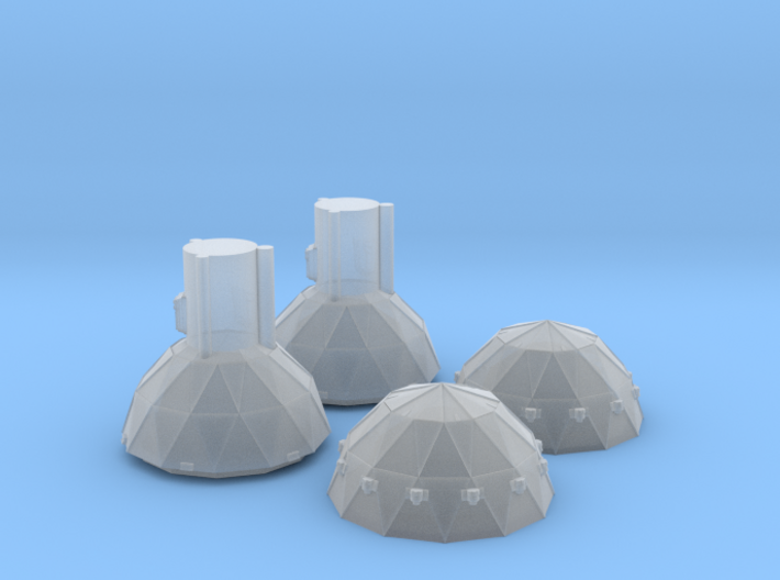 1/4222 Star Destroyer Deflector Domes 3d printed
