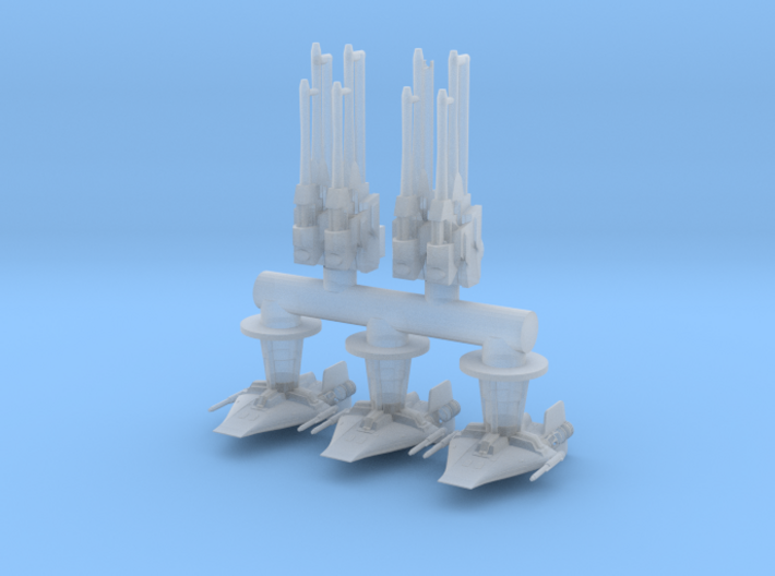 RC BRUNNER Clamps and Turrets 3d printed