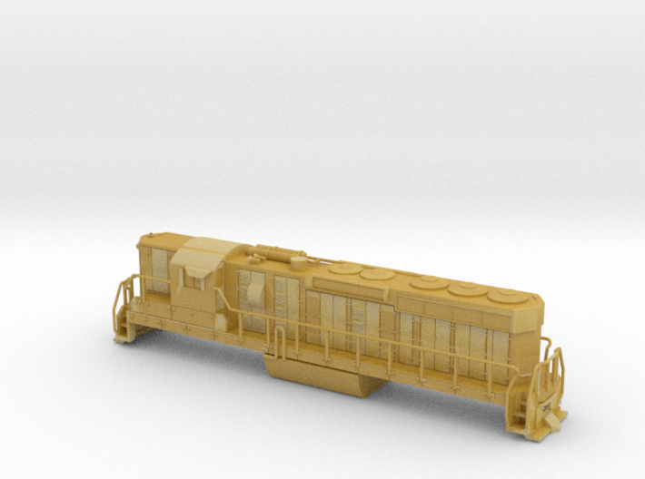 EMD SD24 Locomotive N Scale -High Detail 3d printed