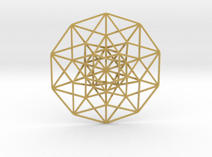 5D Hypercube 5.5&quot; 3d printed
