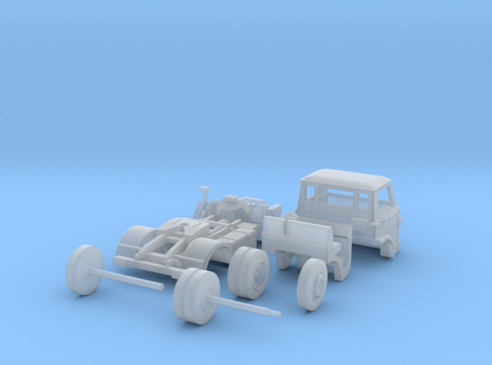 Ford D series (Late version) tractor truck N scale 3d printed