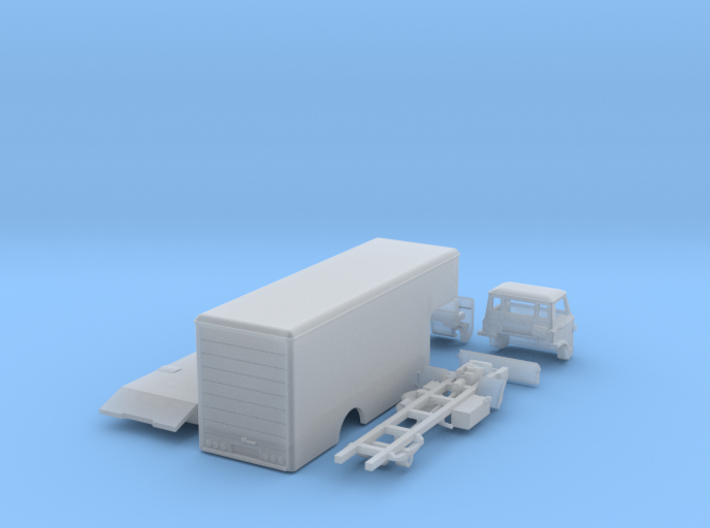 Ford D series moving truck TT scale 3d printed