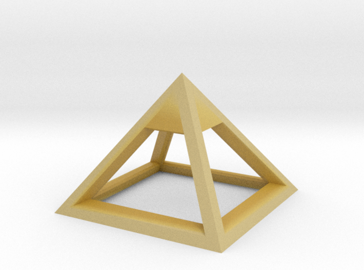 Pyramid Mike 3cm 3d printed