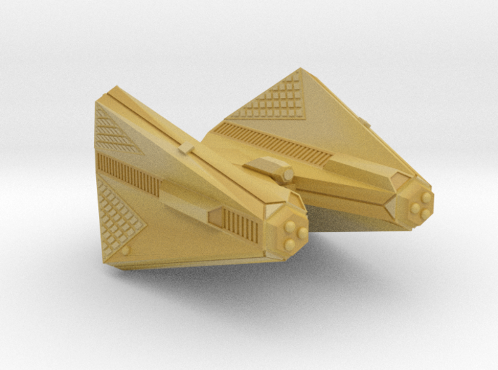 3125 Scale Tholian Web Caster Command Cruiser SRZ 3d printed