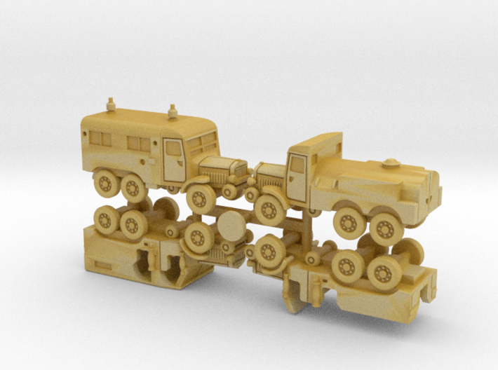 French Laffly S20TL Truck Variants 1/285 3d printed 