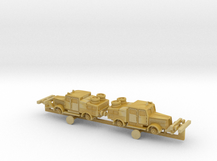 German Faun ZRS Dual Purpose Tractor 1/144 3d printed