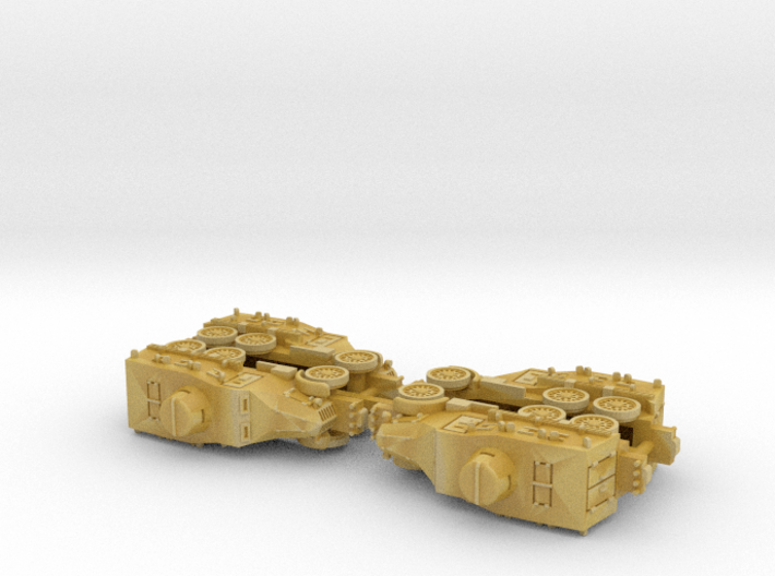 Type 91 Sumida Armoured Car (Road) 1/285 3d printed 