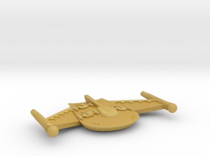 3125 Scale Romulan ChickenHawk Gunboat/PF Tender 3d printed