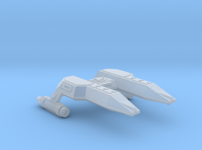 3788 Scale Lyran Refitted Local Defense Frigate 3d printed