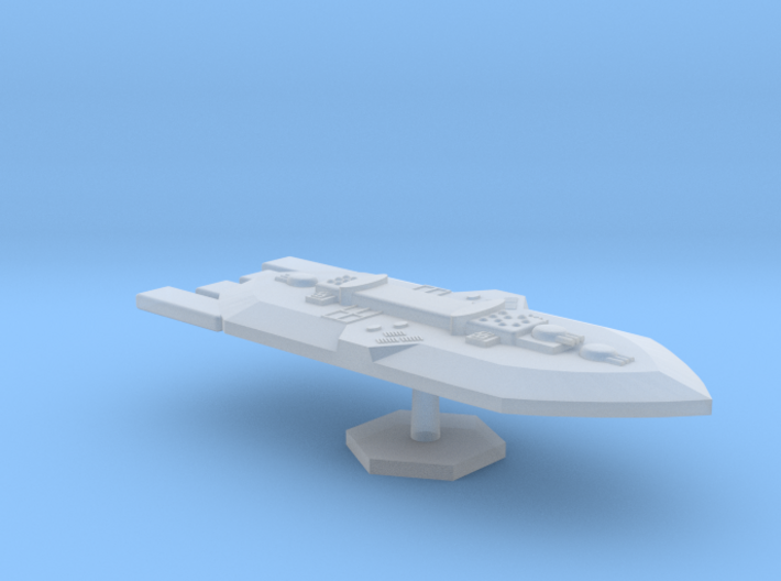 7000 Scale Frax Battleship (BB) MGL 3d printed