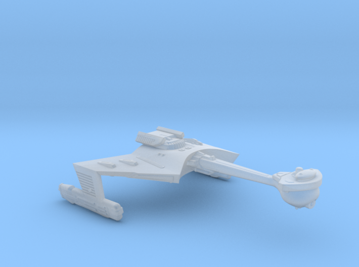 3788 Scale Klingon X-Ship D7XB Battlecruiser WEM 3d printed