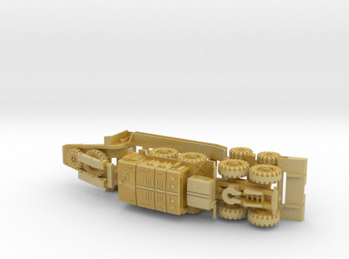 MAZ 537G early / CHmZAP 5247 Trailer 1/160 3d printed 