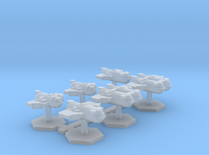 7000 Scale Probr Fleet Builder Collection MGL 3d printed