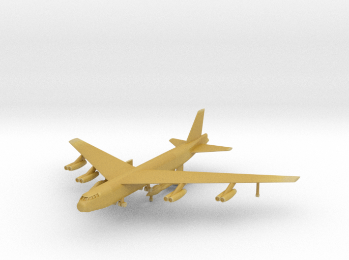 1/600 North American X-15 with B-52 Mothership 3d printed 