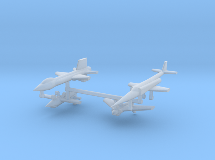 1/285 Experimental Aircraft Set 1 3d printed