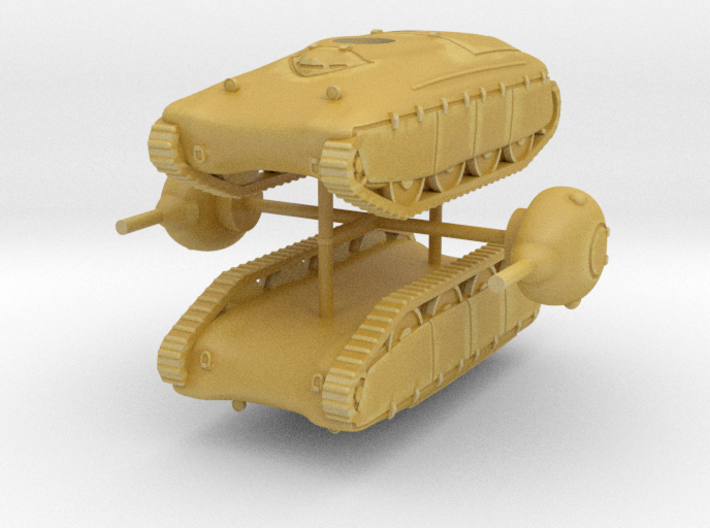 1/285 AMX-40 (x2) 3d printed 