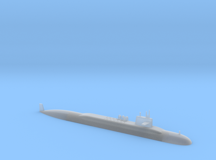 1/700 Lafayette Class Submarine (Waterline) 3d printed