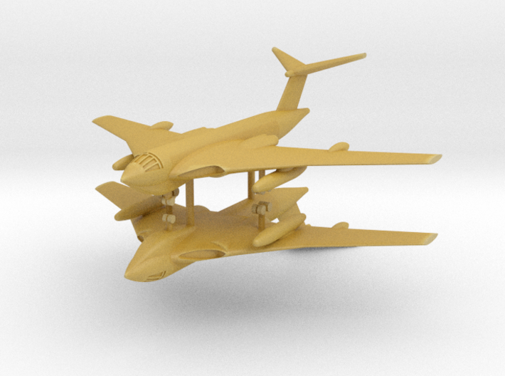 1/600 Handley Page Victor Bomber (x2) 3d printed 