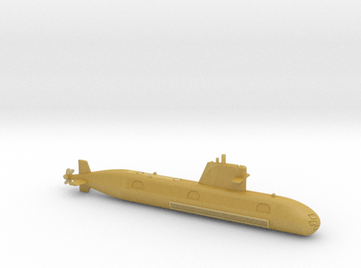 1/700 Scorpene-class submarine 3d printed 