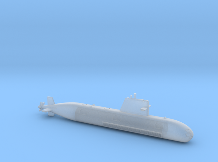 1/700 Scorpene-class submarine 3d printed