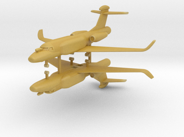 1/700 G550 Conformal Airborne Early Warning (x2) 3d printed 