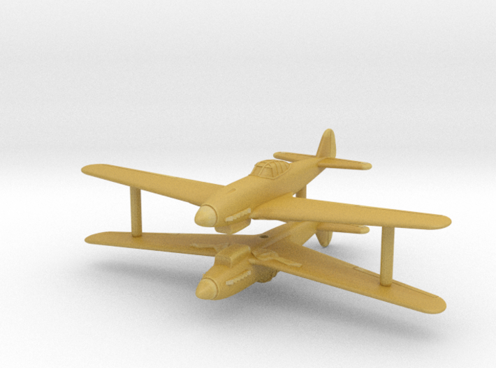 1/285 (6mm) Nakajima Ki-62 (x2) 3d printed