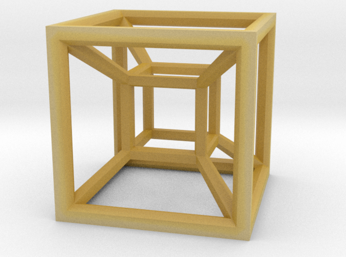Hypercube A 3d printed