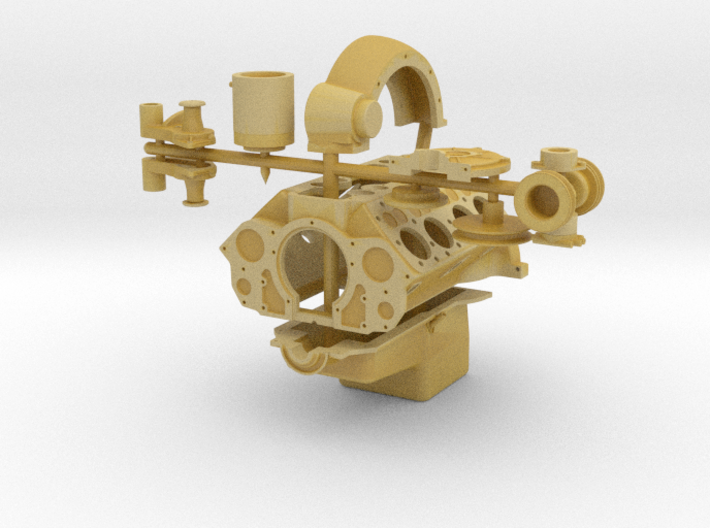 1 16 Flathead Basic Block Kit 3d printed 