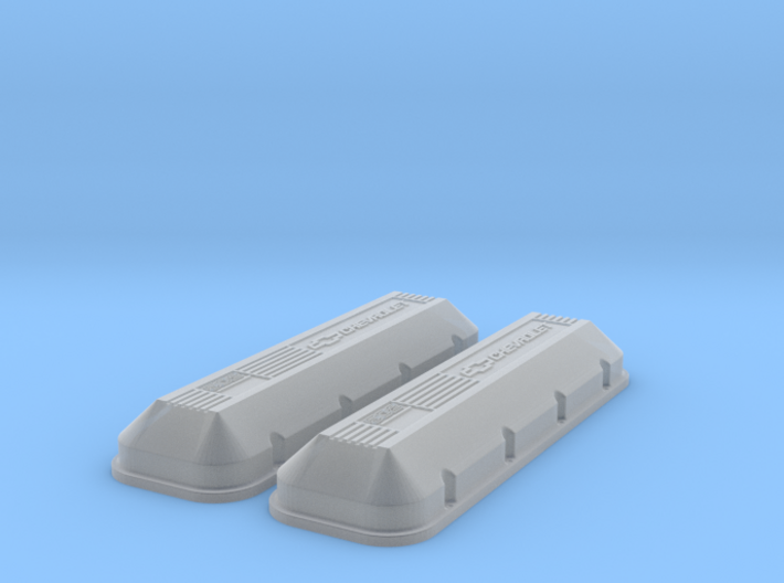 1/16 BBC 502 Logo Valve Covers 3d printed