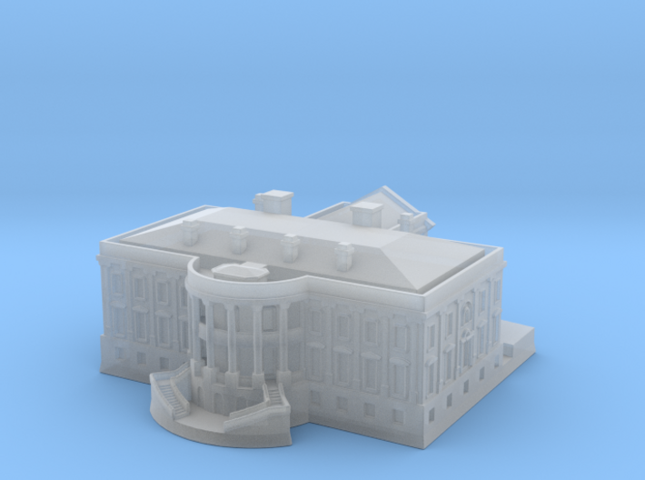 The White House 1/720 3d printed