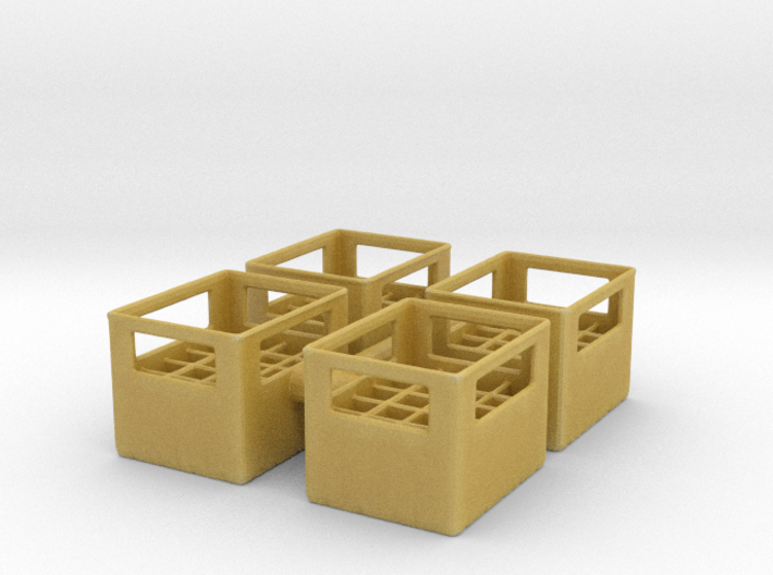 Bottle Crate (4 pieces) 1/48 3d printed 