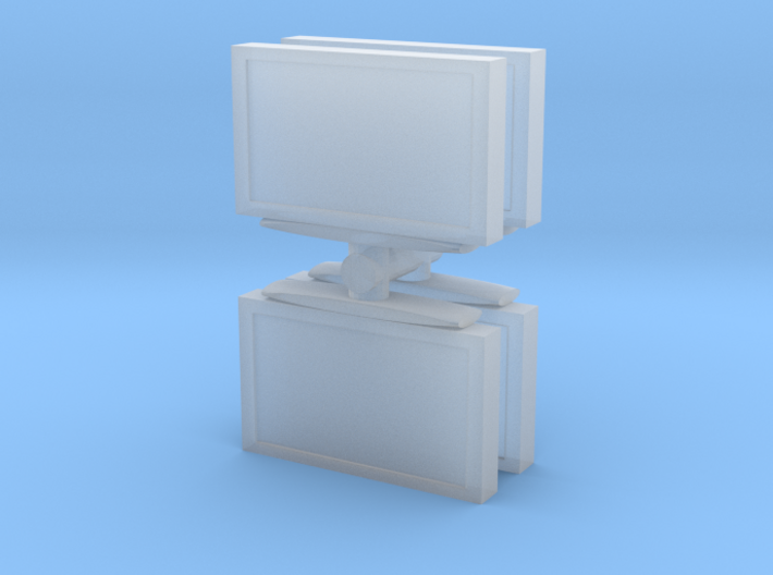 Television (x4) 1/72 3d printed