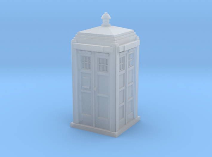 TARDIS / Police box Mk2 (British N 1:148) 3d printed 