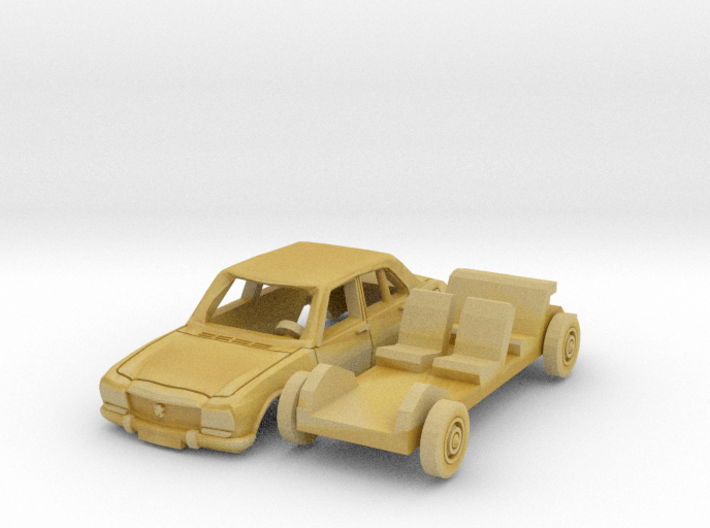 Peugeot 504 (TT 1:120) 3d printed 