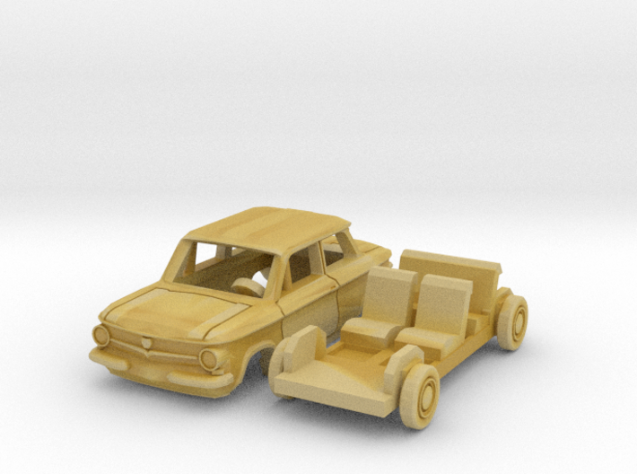 NSU Prinz 4 (TT 1:120) 3d printed 