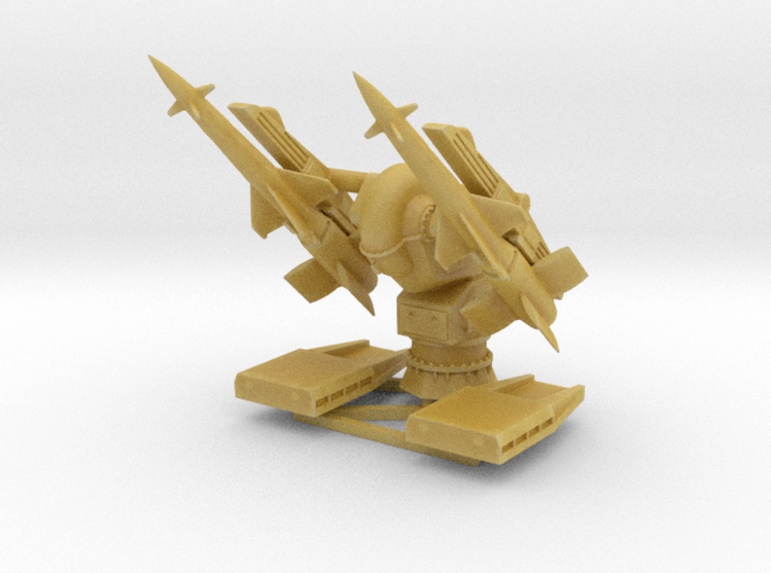 GOA launcher and SA-N-1 Missiles 1/200 3d printed 