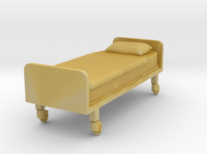 Hospital Bed (flat) 1/12 3d printed
