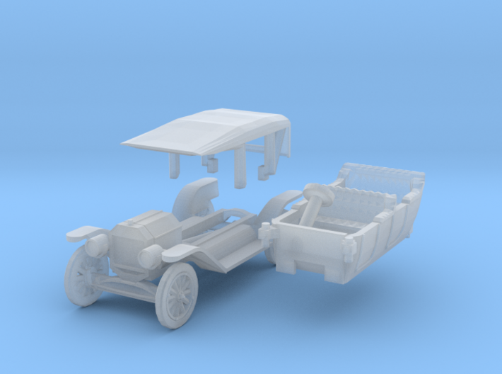 Ford Model T - closed roof (British N 1:148) 3d printed