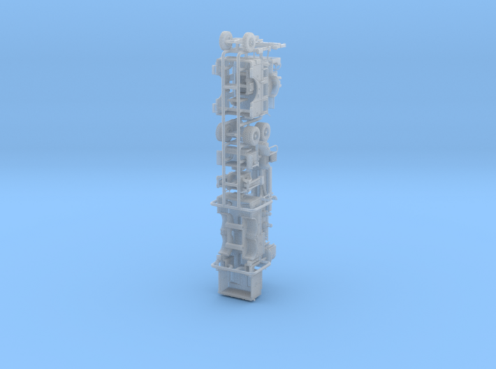 1/87 2006 FDNY Seagrave 75' Tower Ladder 3d printed