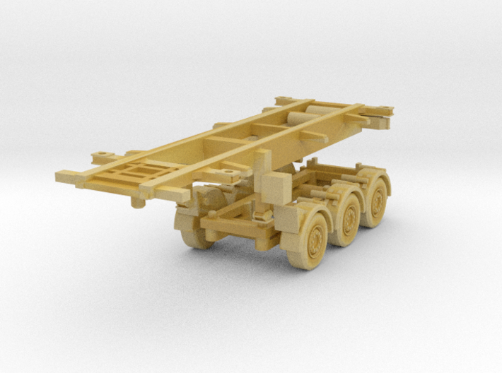  Krone Box Liner eL 20 Container chassis (N 1:160) 3d printed 