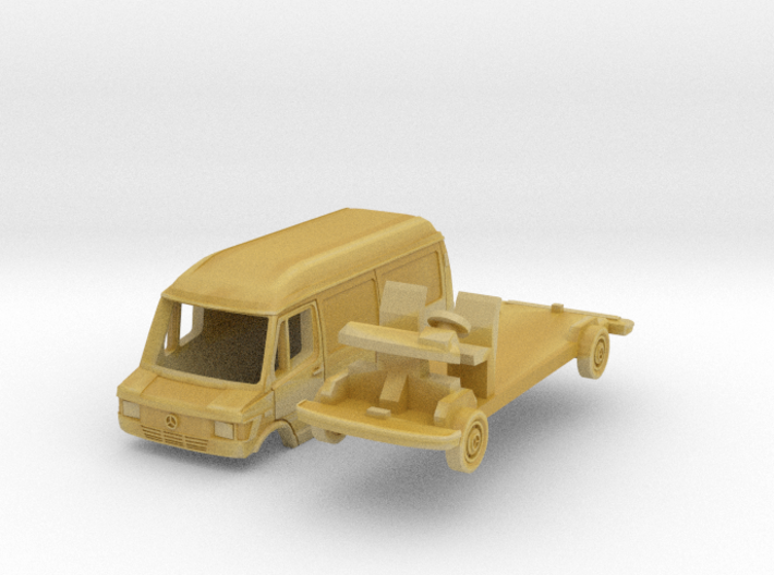 Mercedes-Benz 207D Lang-Hoch (N 1:160) 3d printed 