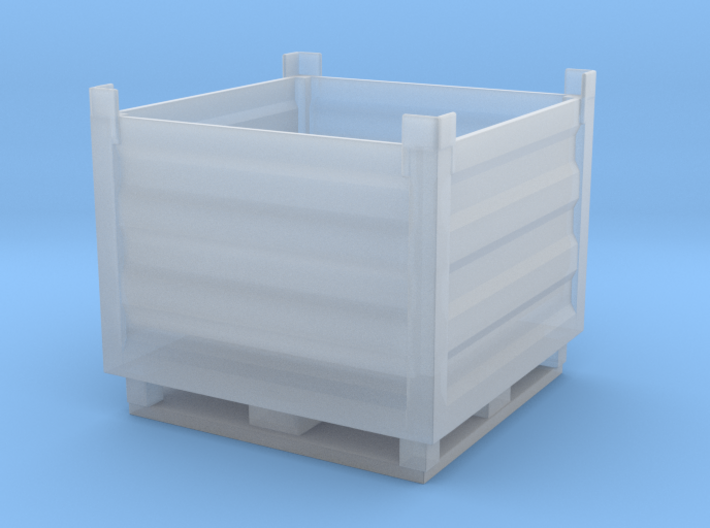 Palletbox Container 1/24 3d printed