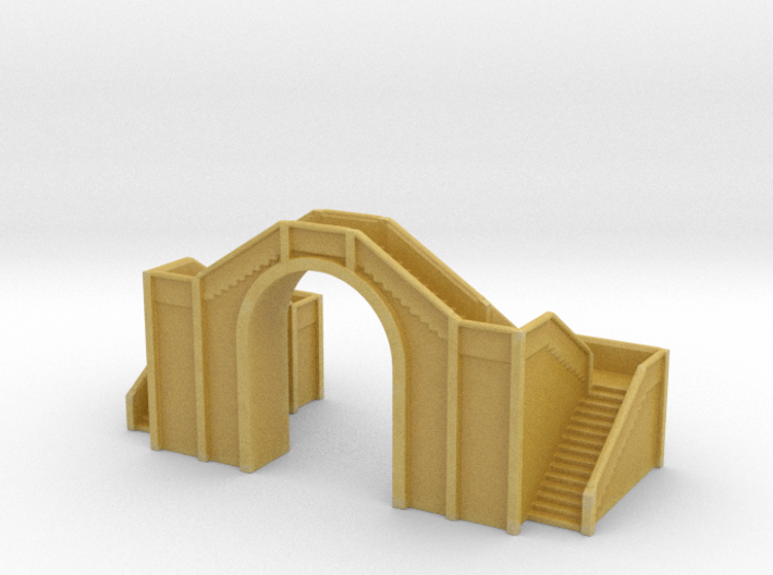 Railway Foot Bridge 1/285 3d printed