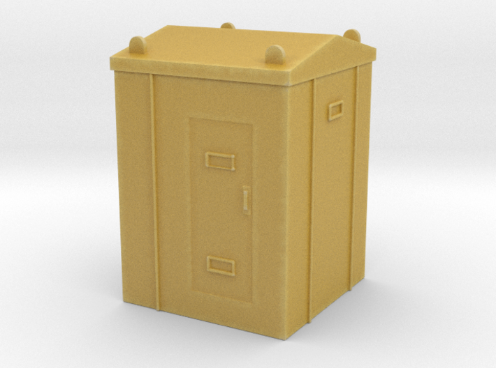 Railway Relay Cabinet 1/48 3d printed