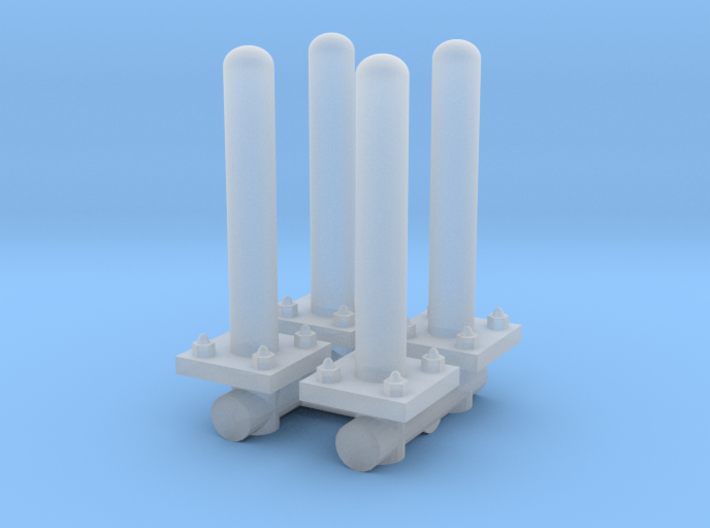 Safety Poles (x4) 1/43 3d printed